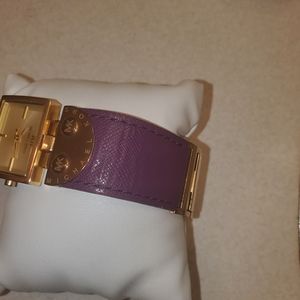 Micheal Kors watch purple